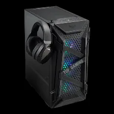 Gabinete Asus Tuf Gaming Gt301 Midi Tower, Psu No, Vent. 3x 120 Mm, Vent. 1x 120 Mm, Negro